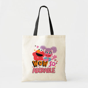 Elmo & Abby Wow So Adorable Tote Bag