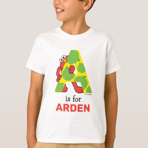 Elmo Alphabet   A Apple T-Shirt