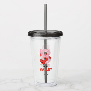 Elmo Alphabet B Bubbles Acrylic Tumbler
