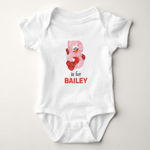 Elmo Alphabet   B Bubbles Baby Bodysuit