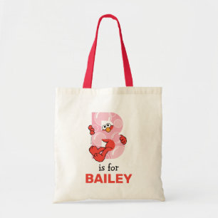Elmo Alphabet B Bubbles Tote Bag