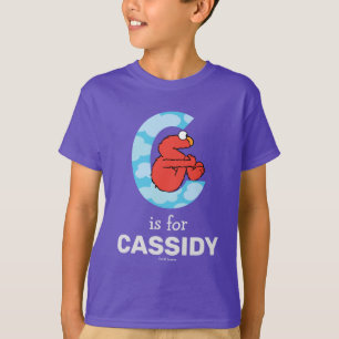 Elmo Alphabet C Clouds T-Shirt