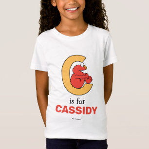 Elmo Alphabet C Orange T-Shirt