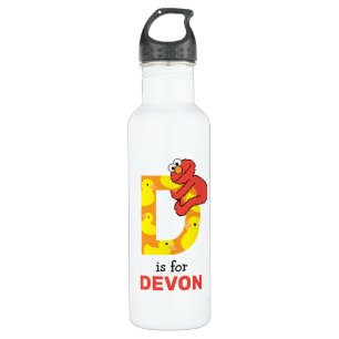 Elmo Alphabet D Duck 710 Ml Water Bottle