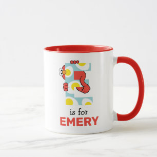 Elmo Alphabet E Eggs Mug