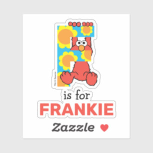 Elmo Alphabet   F Flowers