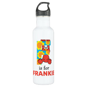 Elmo Alphabet F Flowers 710 Ml Water Bottle