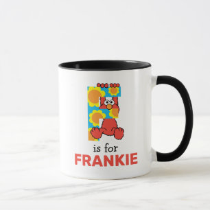 Elmo Alphabet F Flowers Mug