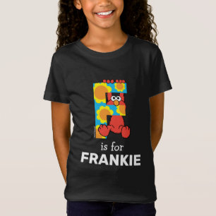Elmo Alphabet F Flowers T-Shirt