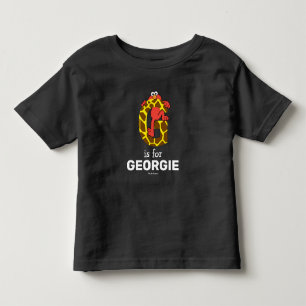 Elmo Alphabet G Giraffe Toddler T-Shirt