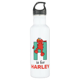 Elmo Alphabet H Green 710 Ml Water Bottle