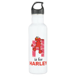 Elmo Alphabet H Hearts 710 Ml Water Bottle