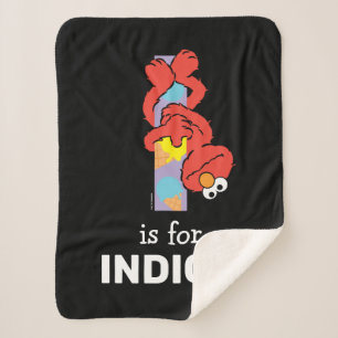 Elmo Alphabet   I Ice Cream Sherpa Blanket