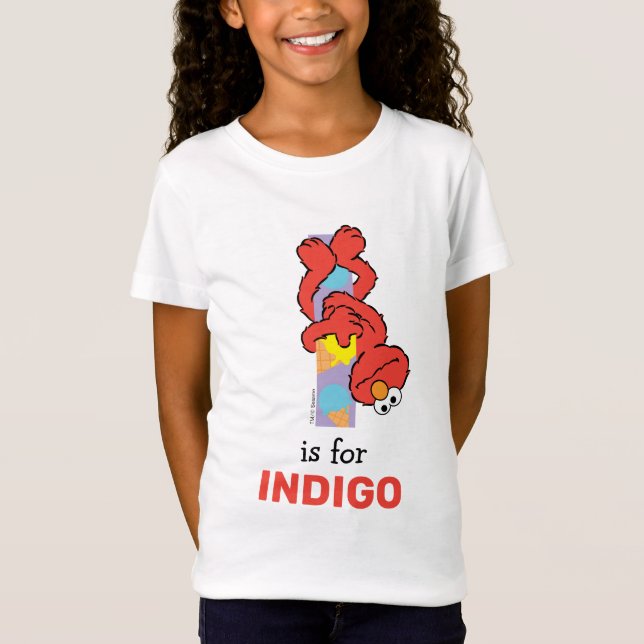 Elmo Alphabet | I Ice Cream T-Shirt (Front)