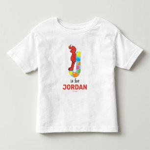 Elmo Alphabet J Jelly Bean Toddler T-Shirt