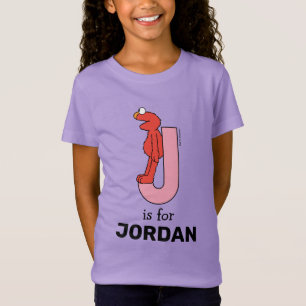 Elmo Alphabet J Pink T-Shirt