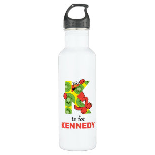 Elmo Alphabet K Kiwi 710 Ml Water Bottle