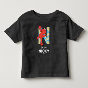 Elmo Alphabet N Nuts Toddler T-Shirt