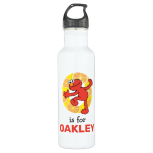 Elmo Alphabet O Orange 710 Ml Water Bottle