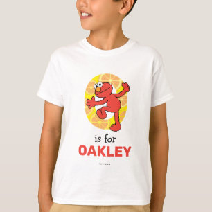 Elmo Alphabet   O Orange T-Shirt
