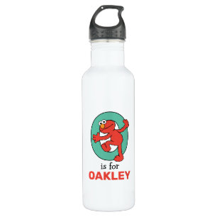 Elmo Alphabet O Teal 710 Ml Water Bottle
