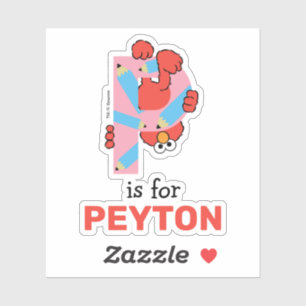 Elmo Alphabet P Pencil