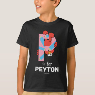 Elmo Alphabet   P Pencil T-Shirt