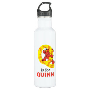 Elmo Alphabet Q Question Mark 710 Ml Water Bottle