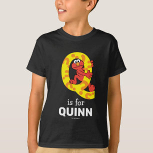 Elmo Alphabet   Q Question Mark T-Shirt
