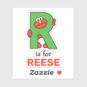Elmo Alphabet R Green
