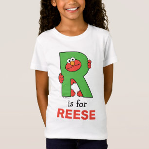 Elmo Alphabet R Green T-Shirt