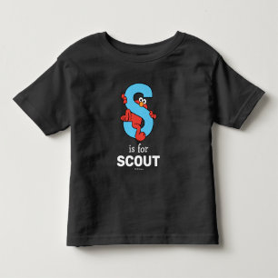 Elmo Alphabet   S Blue Toddler T-Shirt