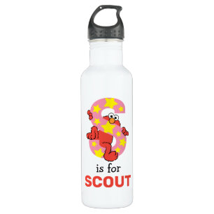 Elmo Alphabet S Star 710 Ml Water Bottle
