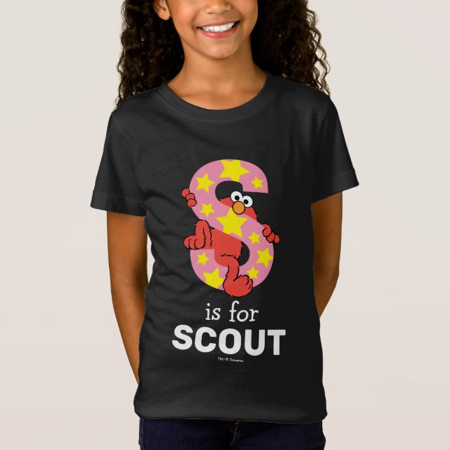 Elmo Alphabet | S Star T-Shirt (Front)