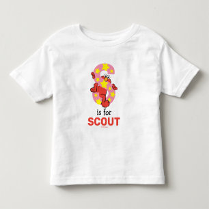 Elmo Alphabet S Star Toddler T-Shirt
