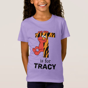 Elmo Alphabet T Tiger T-Shirt