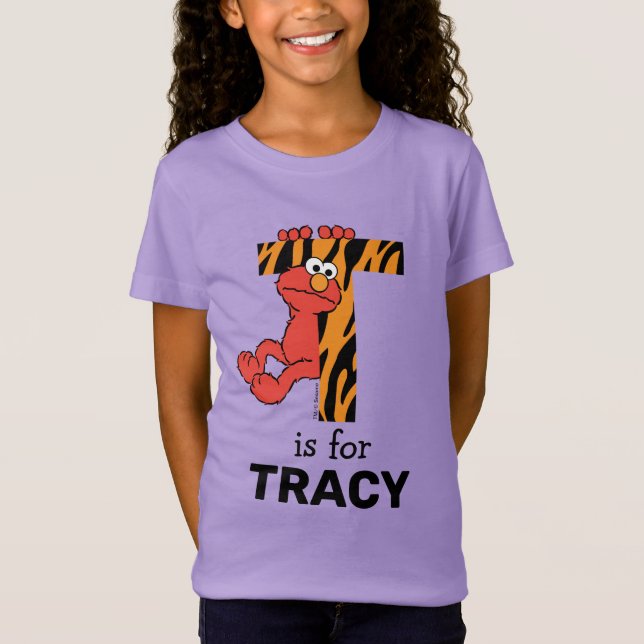 Elmo Alphabet | T Tiger T-Shirt (Front)