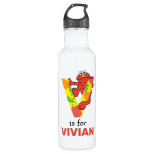 Elmo Alphabet V Vegetable 710 Ml Water Bottle