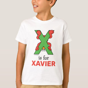 Elmo Alphabet   X Green T-Shirt