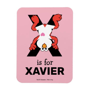 Elmo Alphabet X Xray Magnet