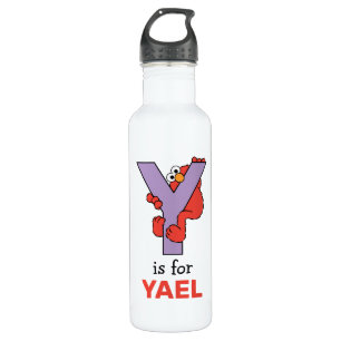 Elmo Alphabet Y Purple 710 Ml Water Bottle