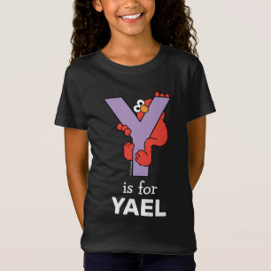 Elmo Alphabet Y Purple T-Shirt
