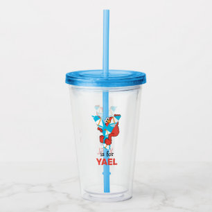 Elmo Alphabet Y Yacht Acrylic Tumbler
