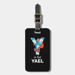 Elmo Alphabet Y Yacht Luggage Tag