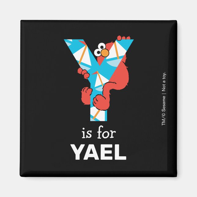 Elmo Alphabet | Y Yacht Magnet (Front)