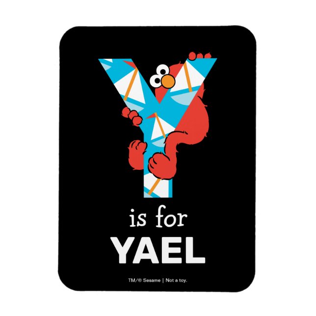 Elmo Alphabet | Y Yacht Magnet (Vertical)