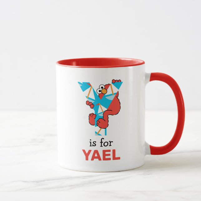 Elmo Alphabet | Y Yacht Mug (Right)
