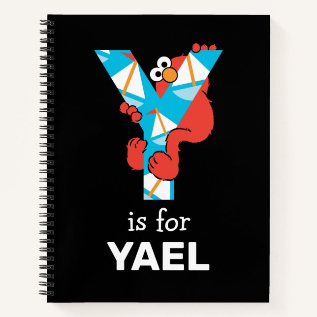 Elmo Alphabet | Y Yacht Notebook (Front)