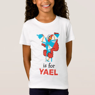 Elmo Alphabet   Y Yacht T-Shirt
