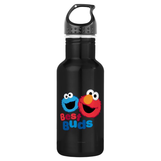 Elmo and Cookie Besties 532 Ml Water Bottle (Front)